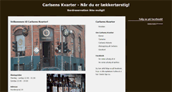 Desktop Screenshot of carlsens.dk
